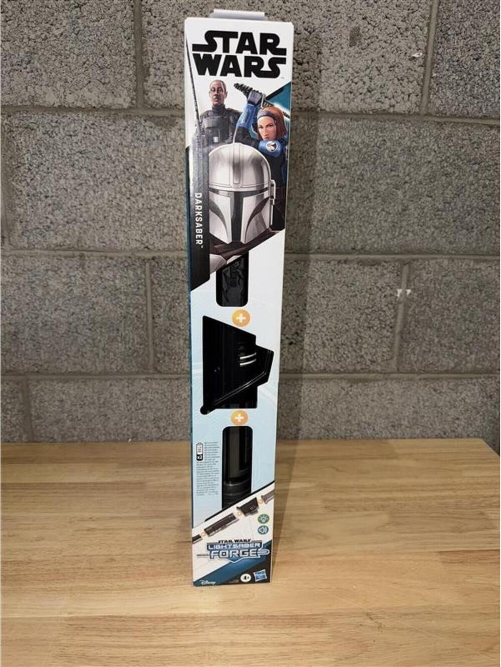 NIB Star Wars Lightsaber Forge Darksaber Hasbro Electronic